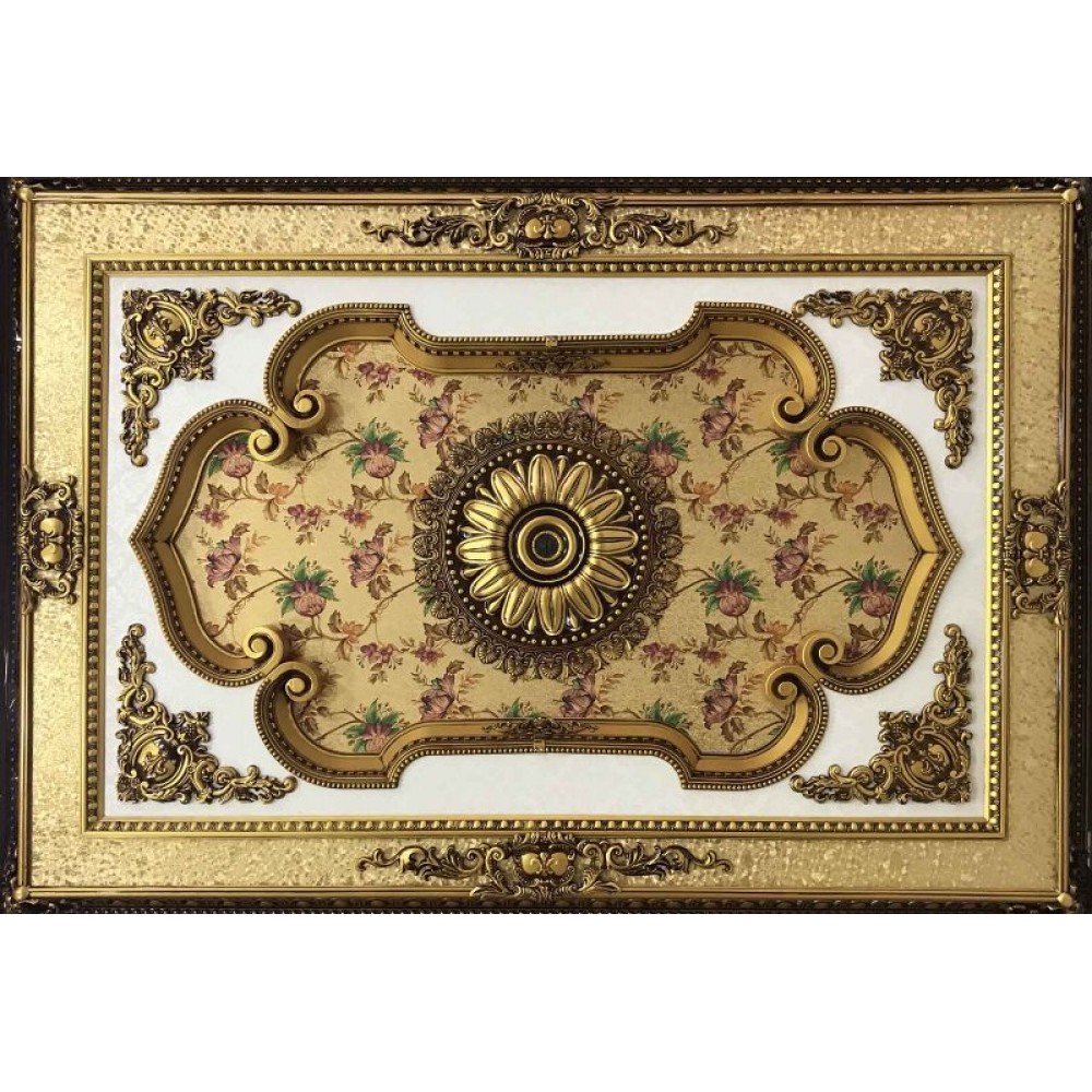 140x200 Cm Dikdortgen Osmanli Saray Tavan Sf-594 Avize Gobegi
