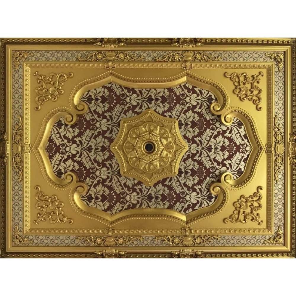 120x160 cm Dikdortgen Osmanli Saray Tavan S-577 Avize Gobegi